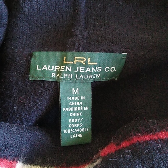 Lauren Ralph Lauren Wool Vest Sweater,M - Picture 2 of 2